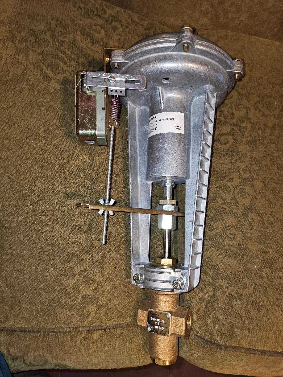 Globe 283-03182 Globe Assembly Way 1/2" 599-01050 8" Valve Actuator