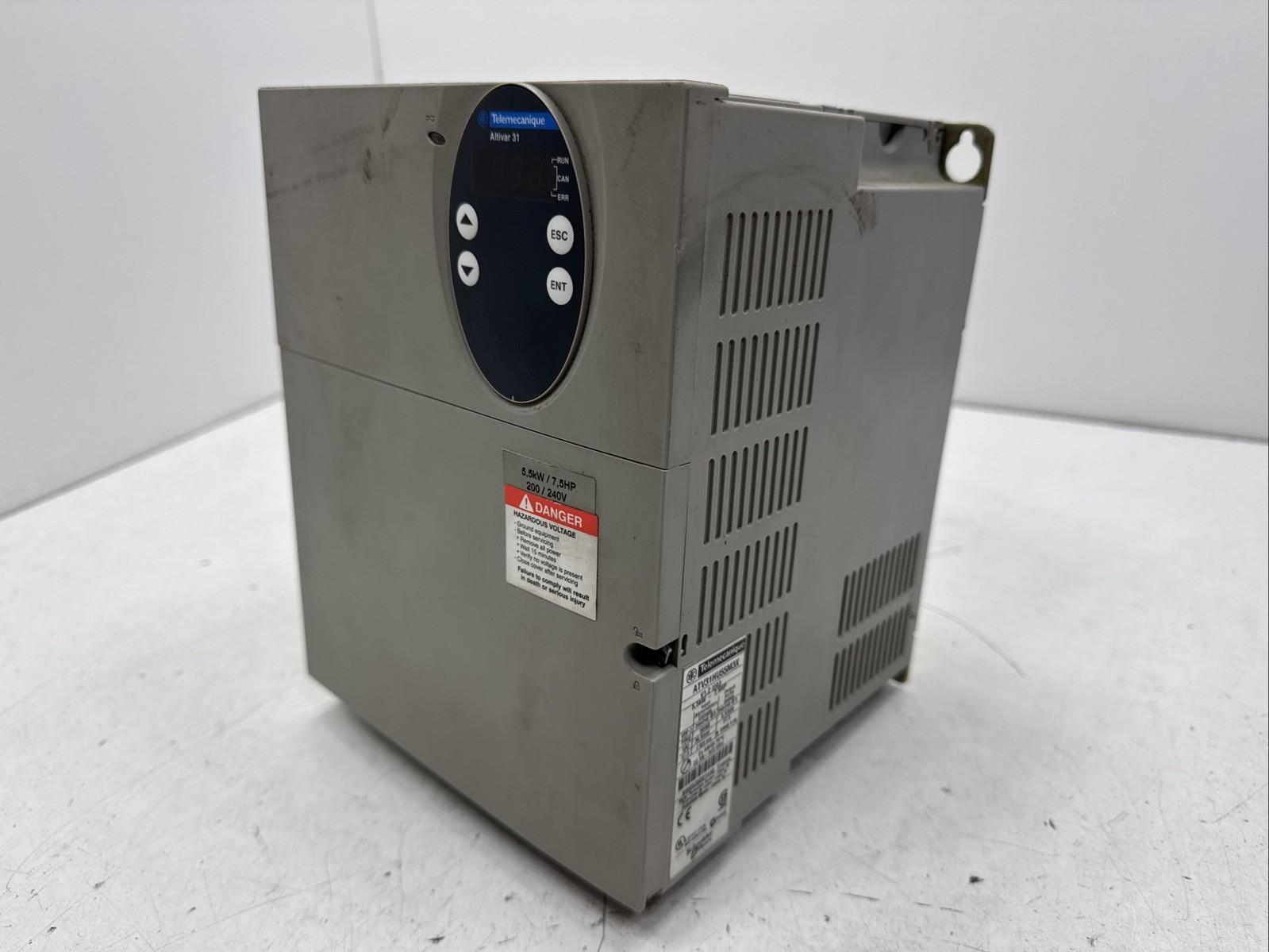 Telemecanique ATV31HU55M3X Variable Speed Drive 5.5kW 7.5hp 240V