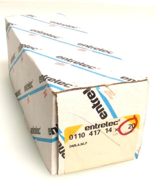 20x Entrelec D4/6.A.NLP Terminal 1SNA110417R1400