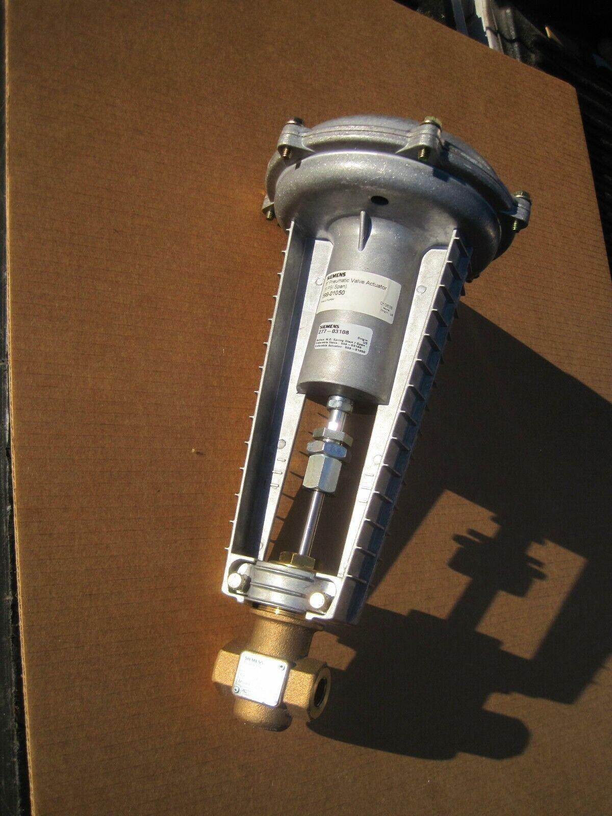 599-03108 010834 1/2" CONTROL VALVE 599-01050 8" PNEUMATIC ACTUATOR
