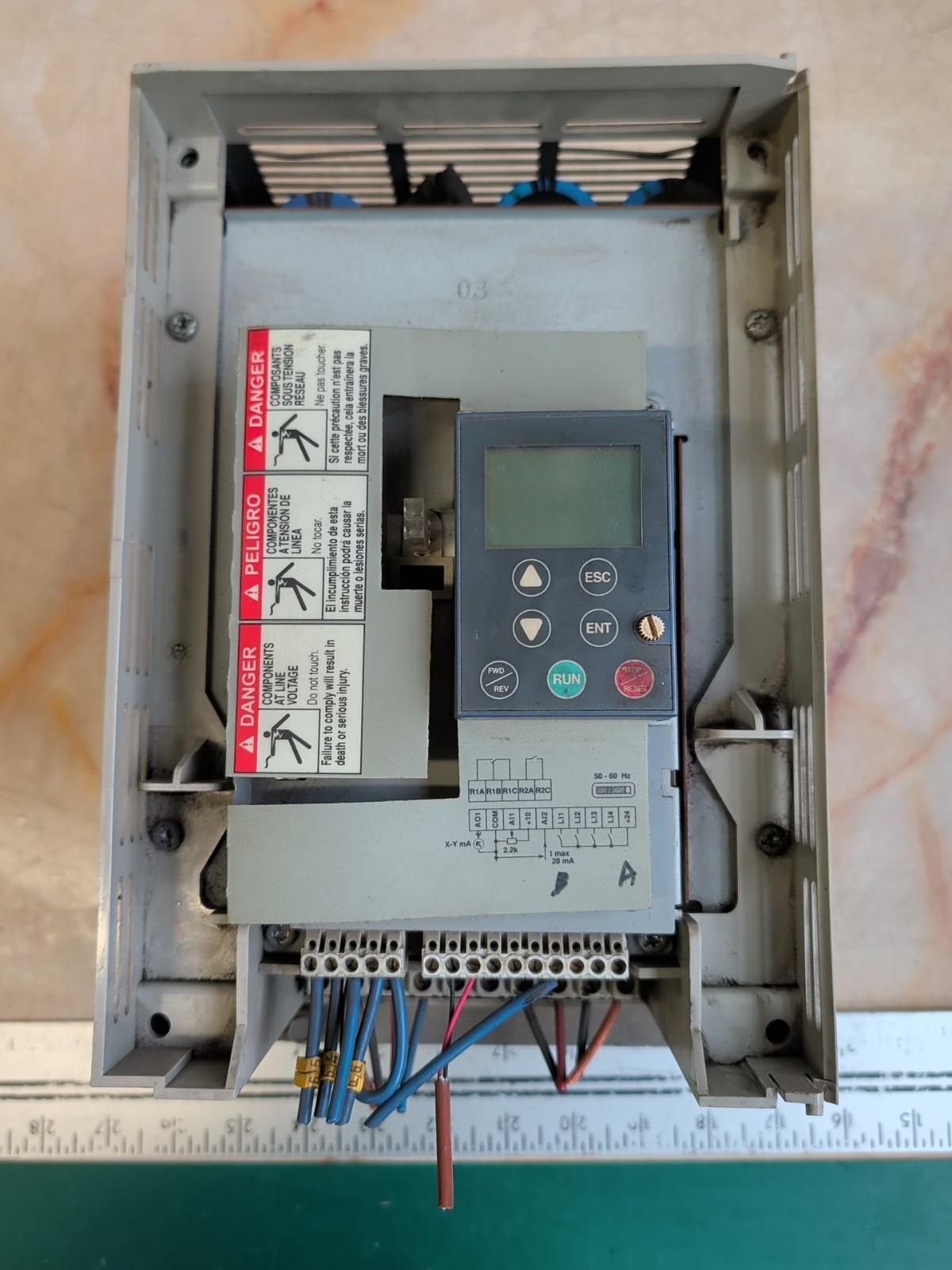ATV58HU72N4XZ AC DRIVE SQUARE D 460V 3PH