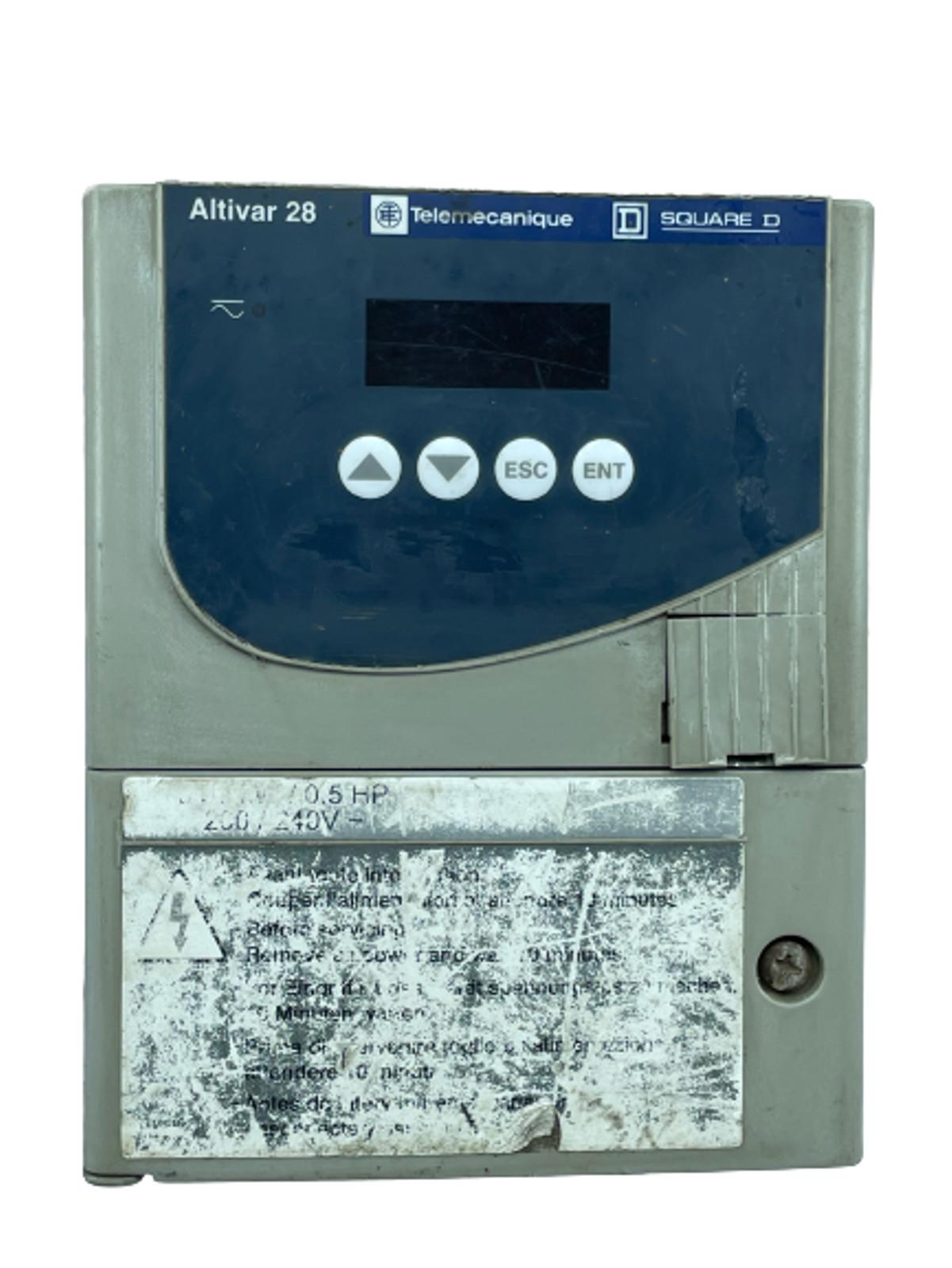 Altivar 28 Square D ATV28HU09M2 0.37kW 0.5HP Frequency Converter