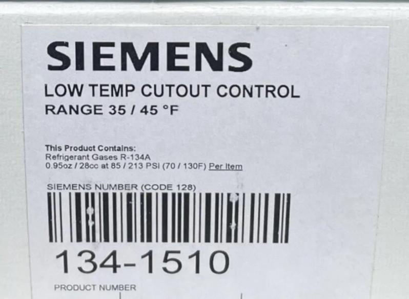 134-1510 LOW TEMP CUTOUT CONTROL, 35° TO 45° RANGE, 40PN33,