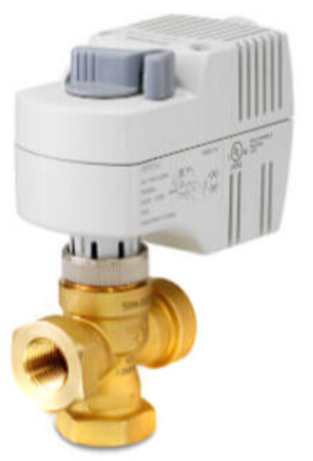 243-00234 1/2" NPT 3-Way Diverting Zone Valve Fail AB-A Actuator