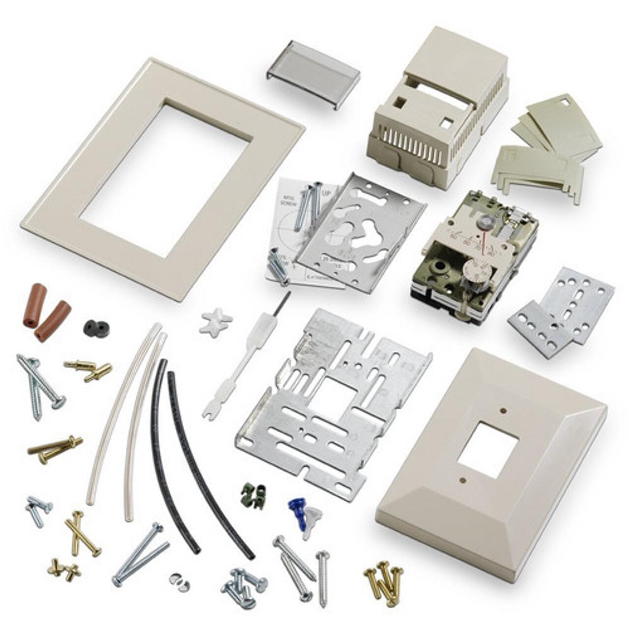 192-850W TH-192 Retrostat Kit Pneumatic Thermostat Celsius Scale White