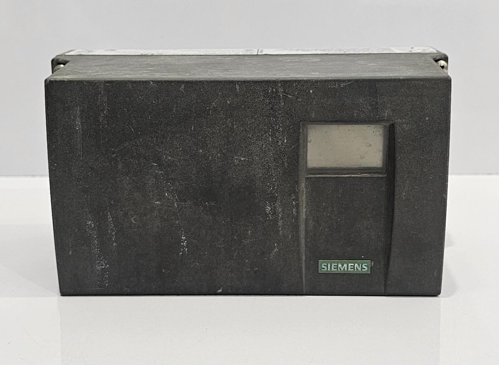 6DR5020-0EG00-0AA0 ELECTROPNEUMATIC POSITIONER