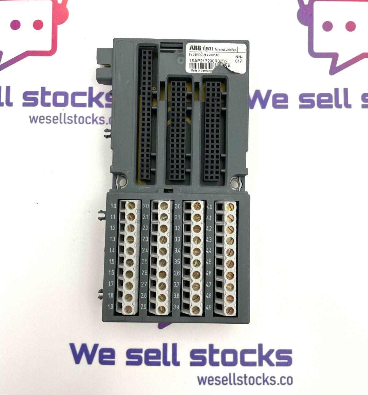 TU531 1SAP217200R0001 TERMNIAL UNIT EXP