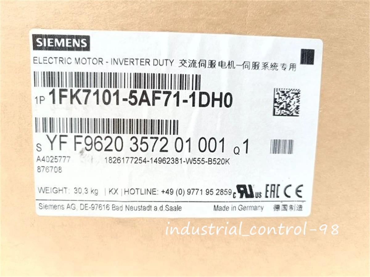 Electric Servo Motor 1FK7101-5AF71-1DH0 ORIGINAL PACKAGING SEALED