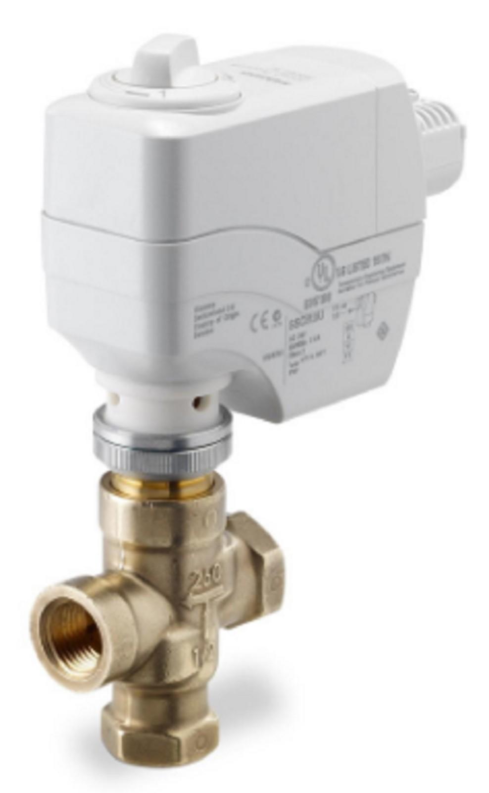 262-02068 3-Way 1/2" Terminal Unit Valve, Cv 2.5, Mixing, Linear,