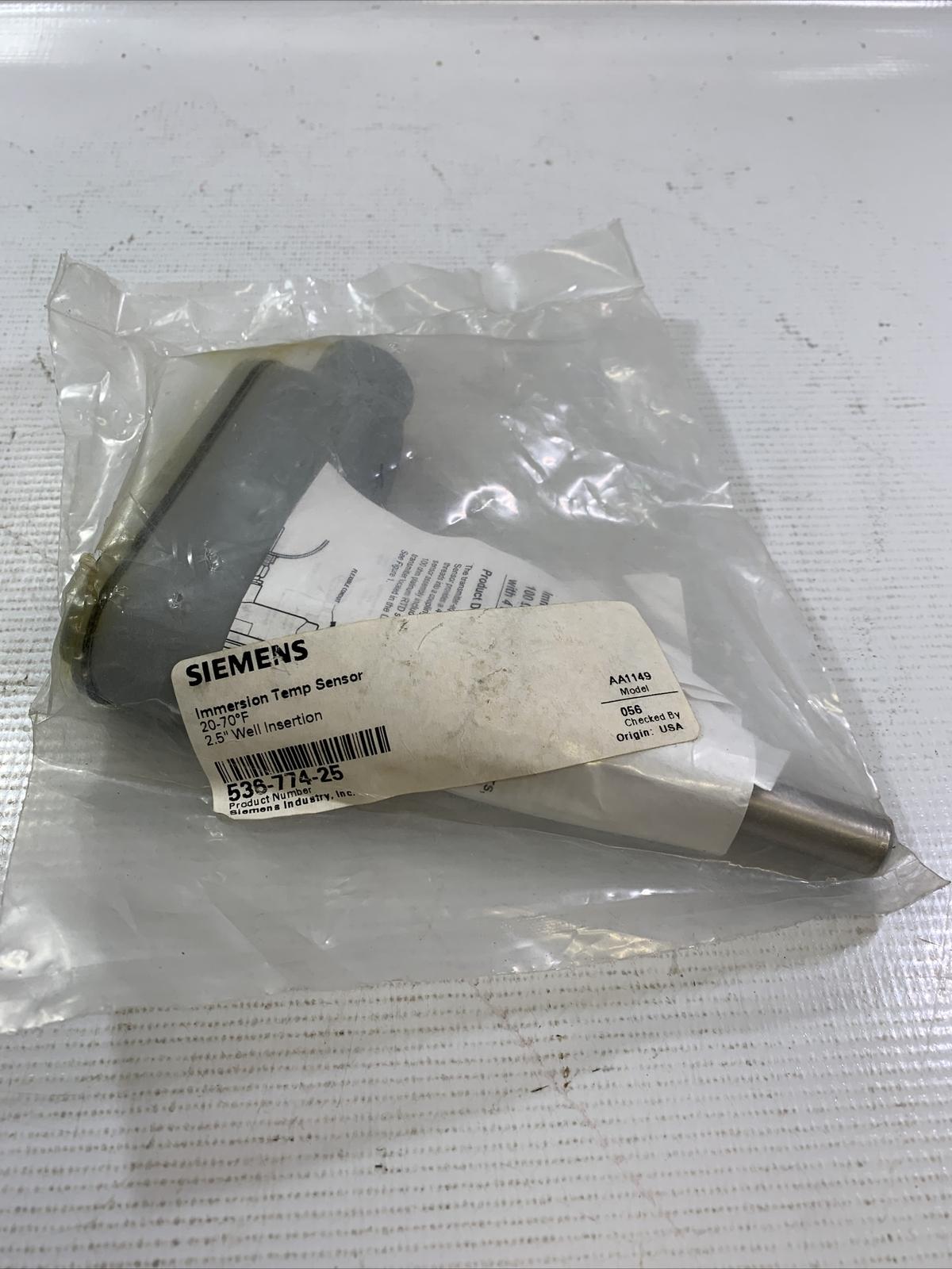 536-774-25 Immersion Temp Sensor Liquid 536774 Sealed Package