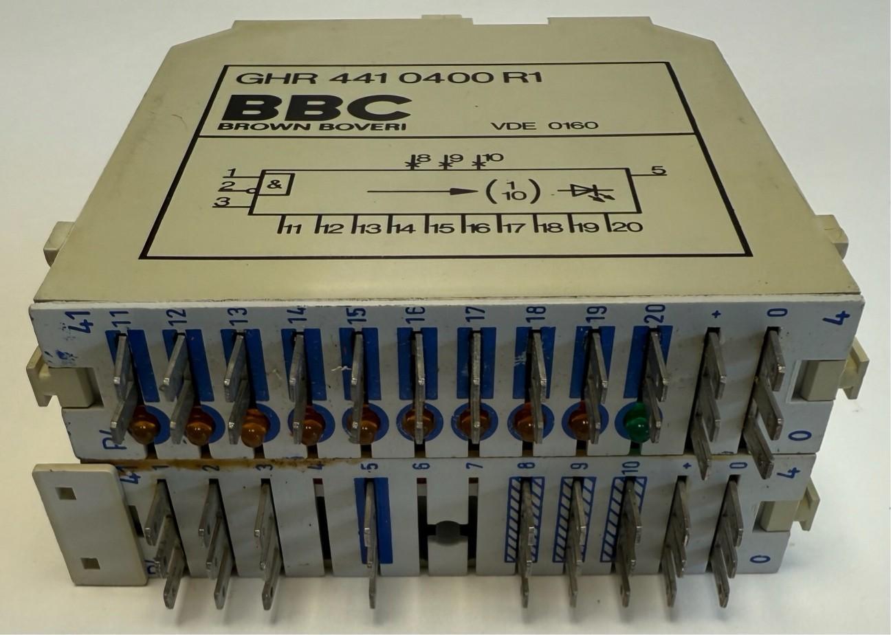 Brown Boveri ABB Expansion Module GHR 441 0400 R1