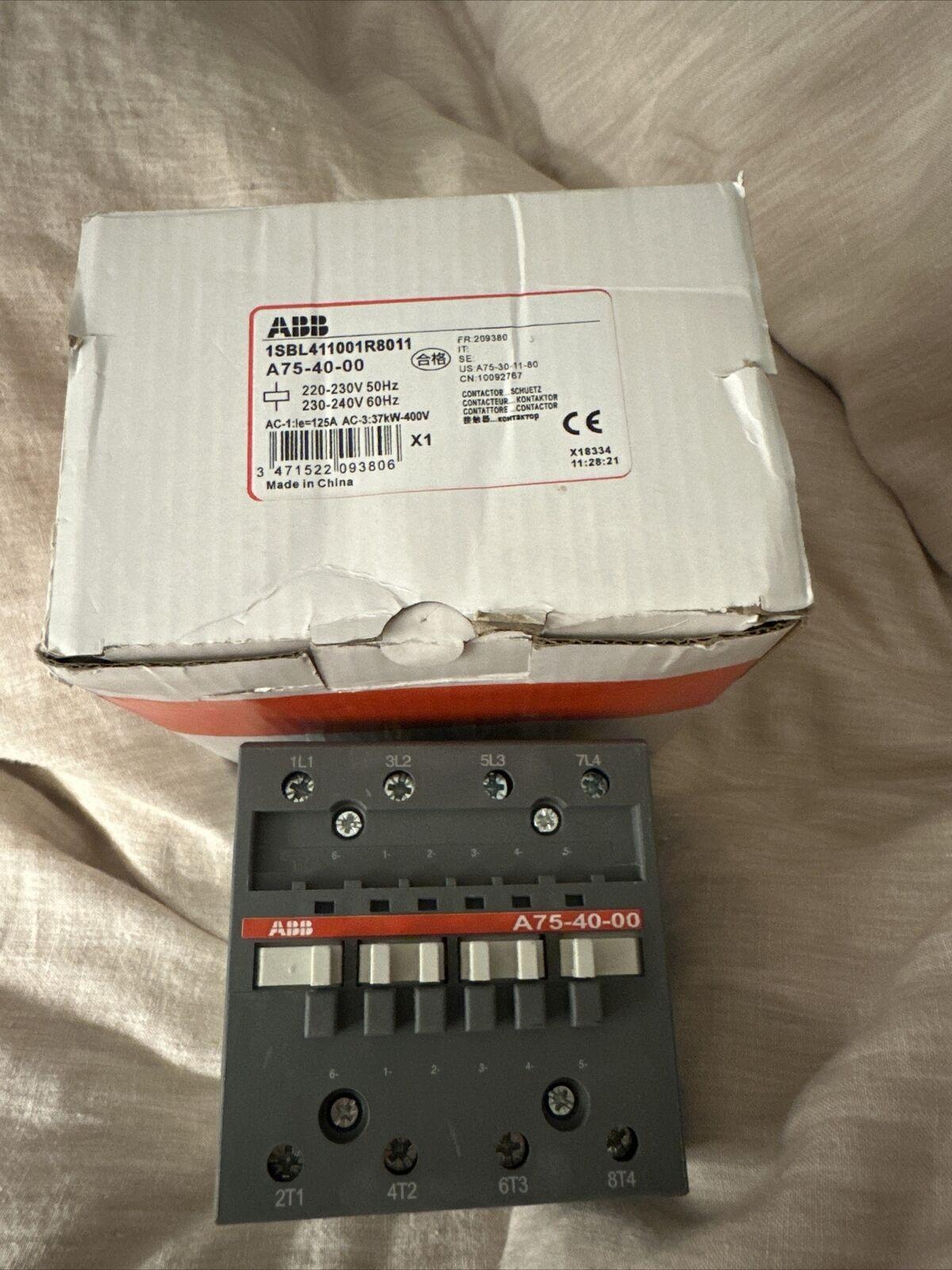 One A75-40-00 220V Contactory