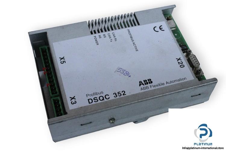 DSQC 352 PROFIBUS MODULE_DSQC352_3HNE 00009-1/07_ABB_Fast