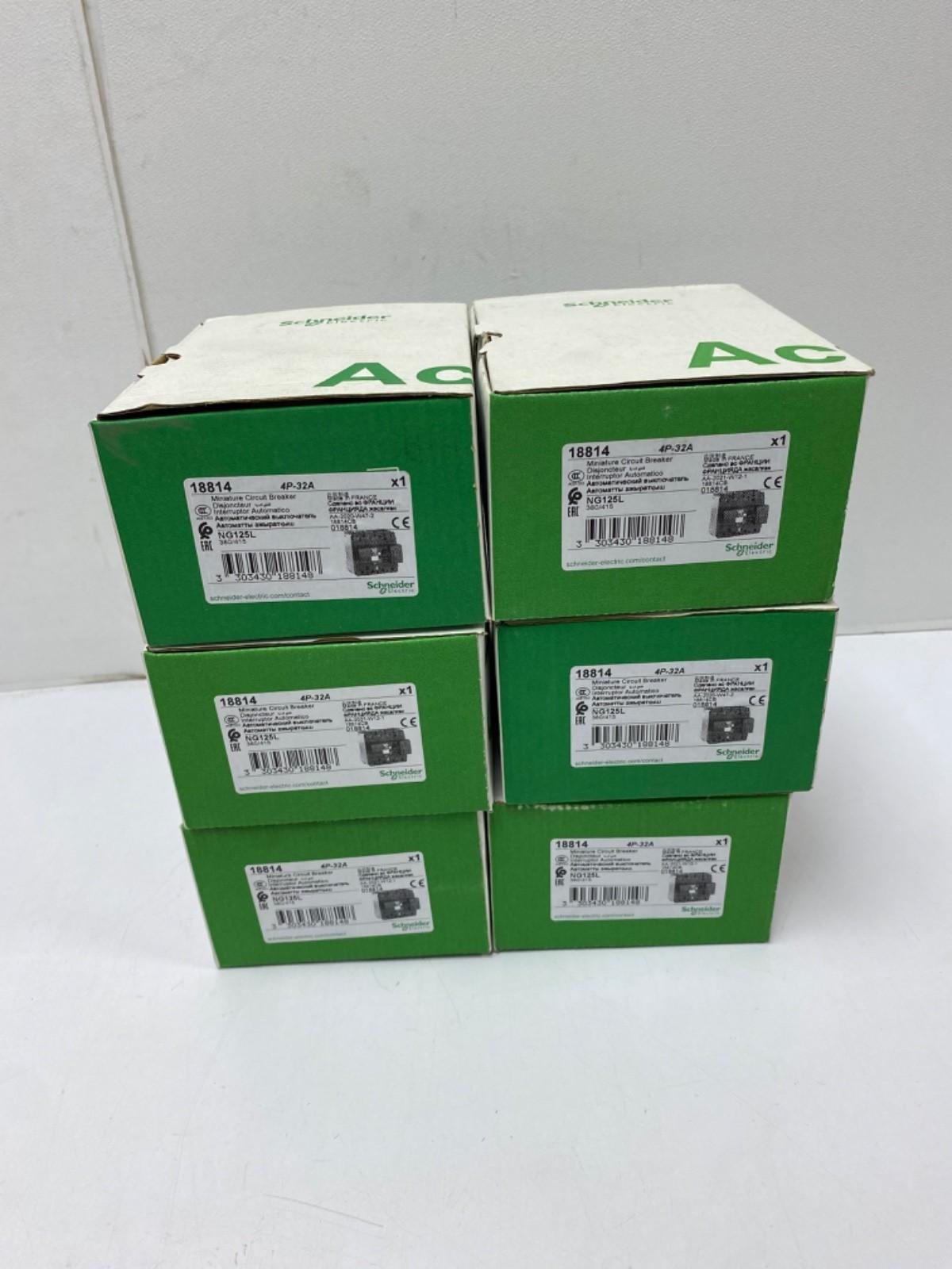18814 NG125L MINIATURE CIRCUIT BREAKER 4P-32A