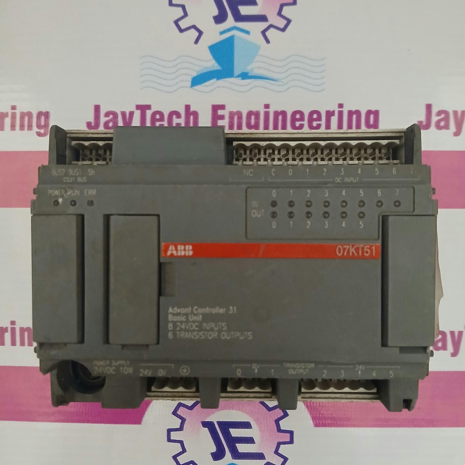 07KT51-S3.4 ADVANT CONTROLLER 31 BASIC UNIT 1SBP260512R1001
