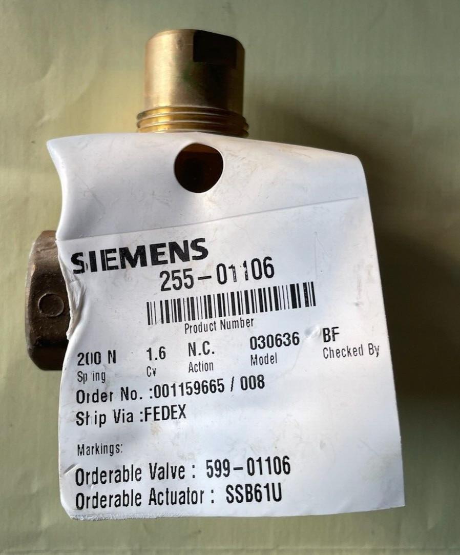 599-01106 1/2 2-Way Normally Closed Globe Valve Body, 70 PSI,