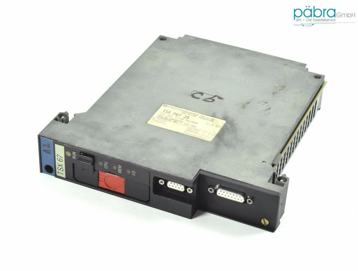 Telemecanique CPU,TSX 67,TSXP6720