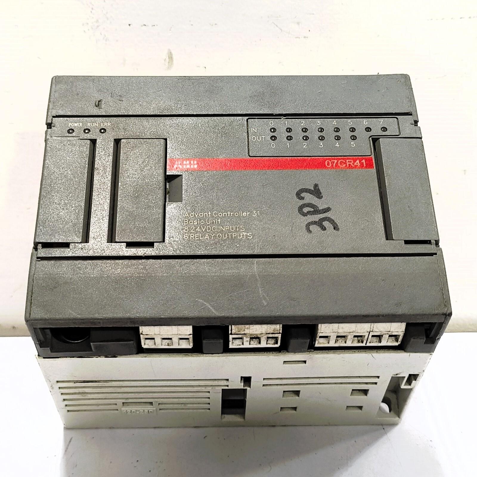 1SBP260020R1001 07CR41 ADVANT CONTROLLER 31 PLC CPU