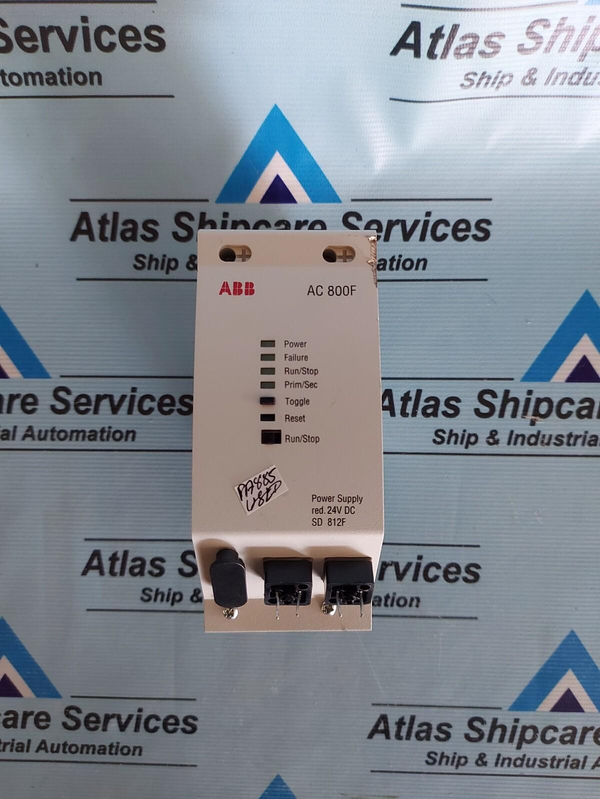 SD 812F 3BDH000014R1 POWER SUPPLY 24V DC