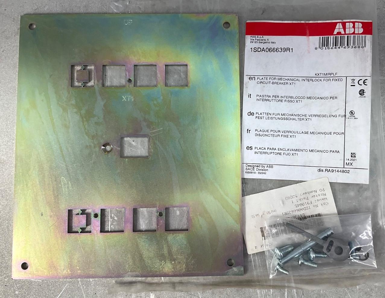 KXT1MIRPLF MECHANICAL INTERLOCK PLATE FOR FIXED XT1