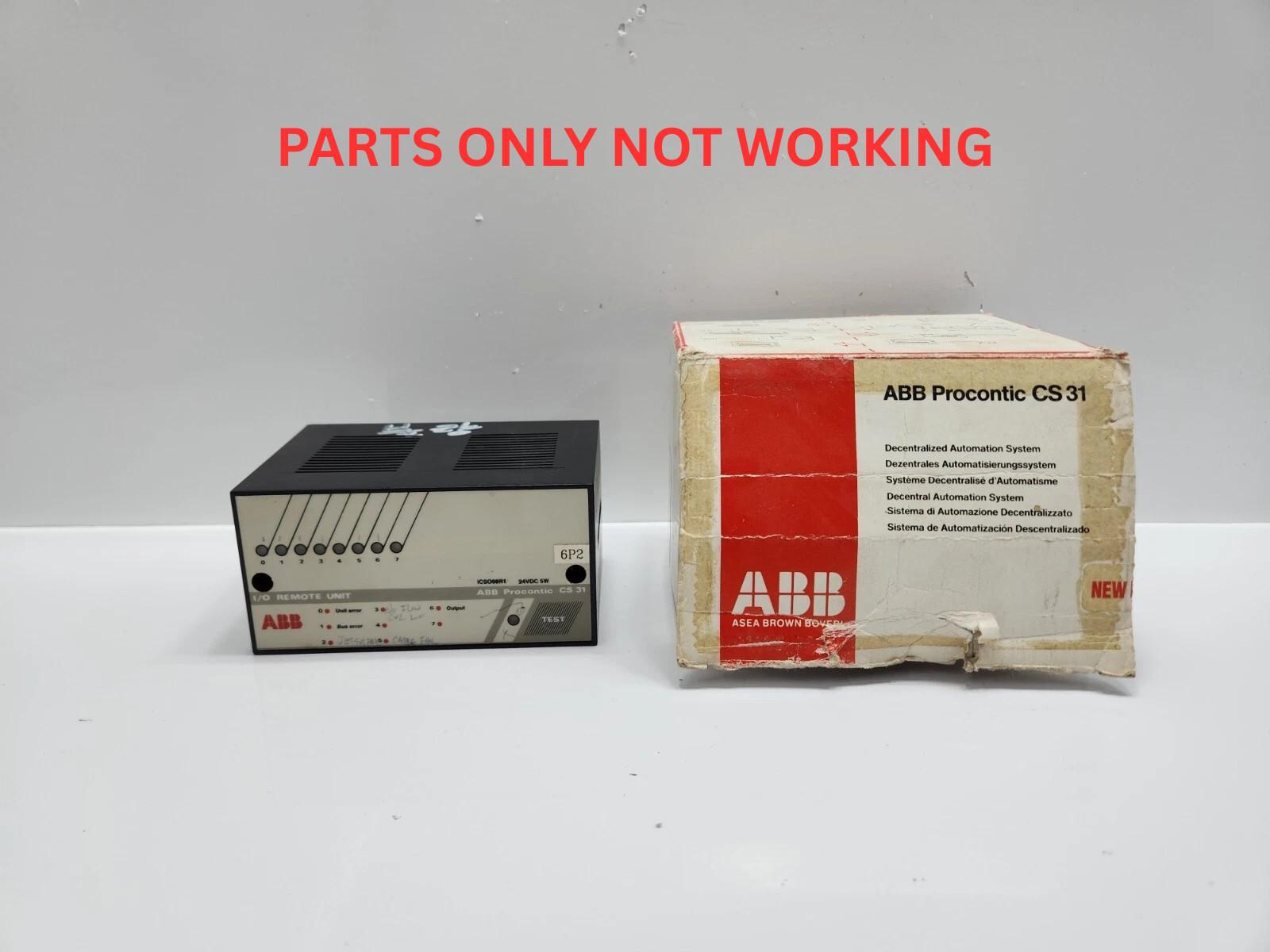 PROCONTIC CS 31 ICSO08R1 I/O REMOTE UNIT