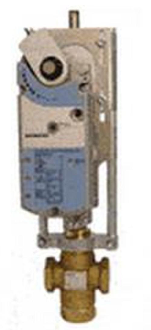 298-03200 3-Way 1/2" Valve w/Actuator, Cv 2.5, Bronze Trim, F, 24