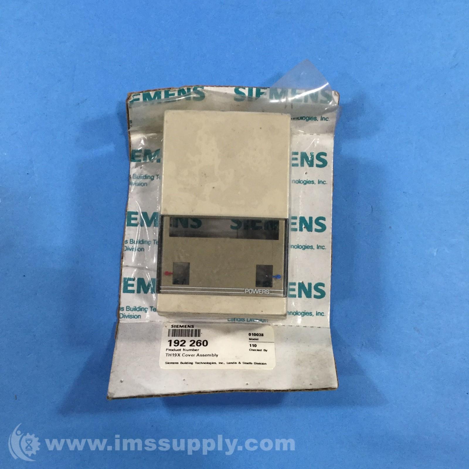 192-260 Thermostat Cover FNFP