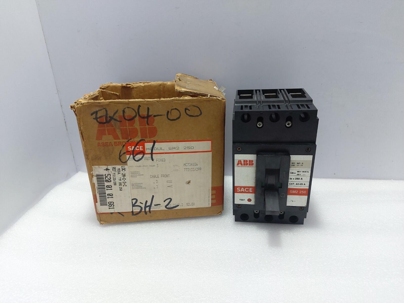 Disjoncteur Sace SM2 250 250A