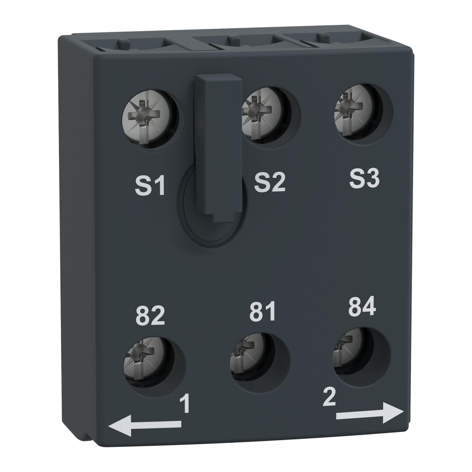 Control terminal block, reversing motor starter, TeSys Ultra