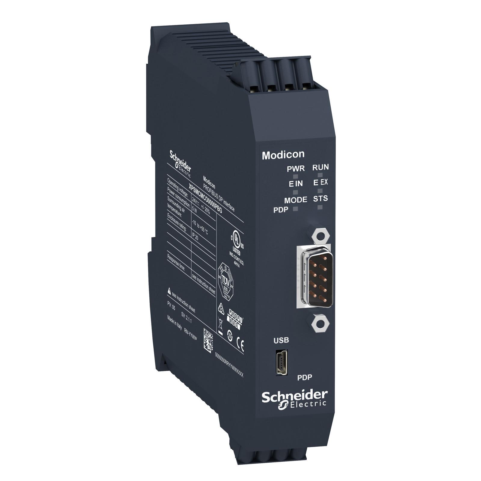 Profibus DP diagnostics expansion module, Modicon MCM, spring term