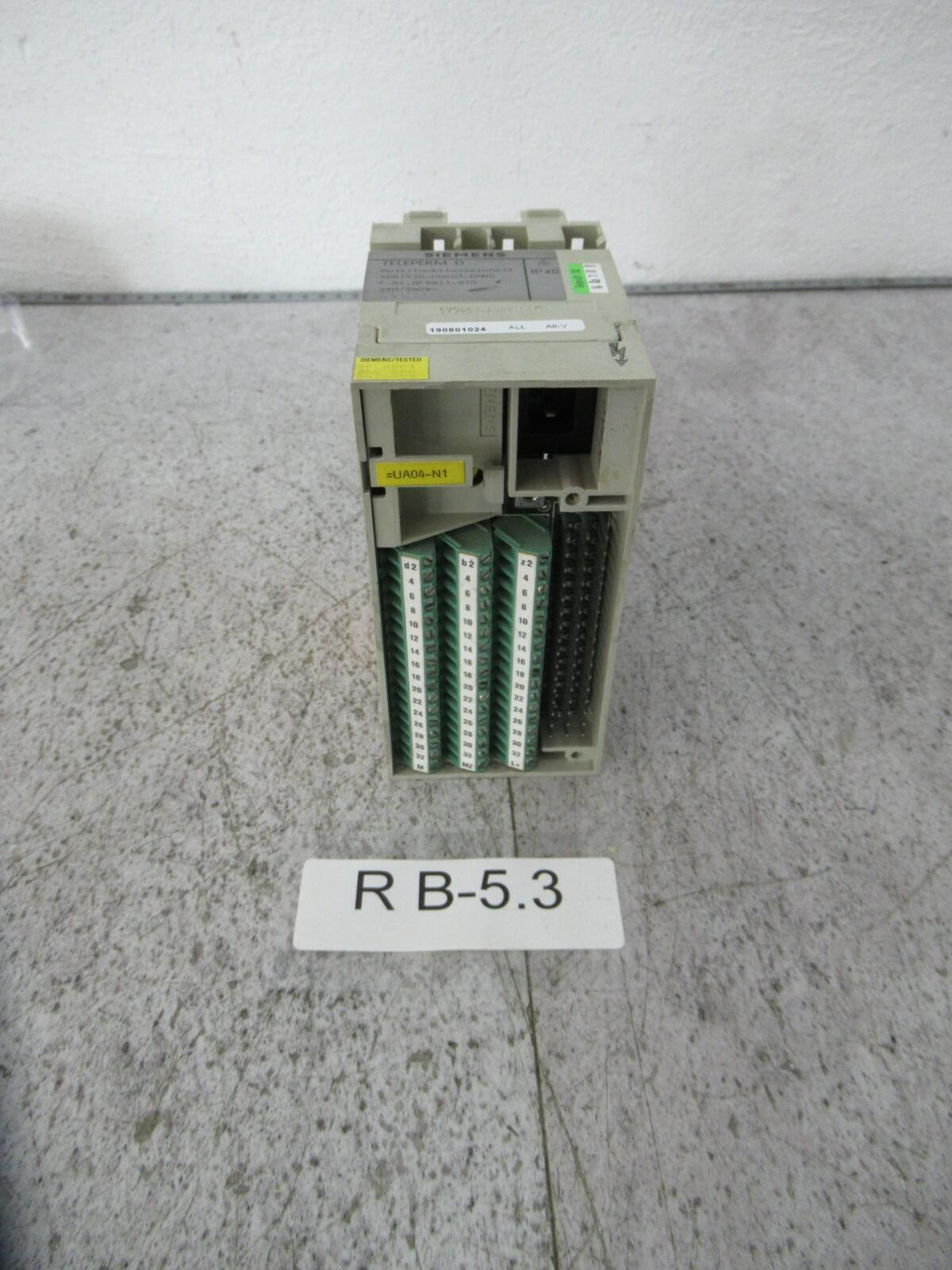 6DR1520-0NN03-0MN0 Module 24VDC Siemens C73451-A347-B151 Teleperm