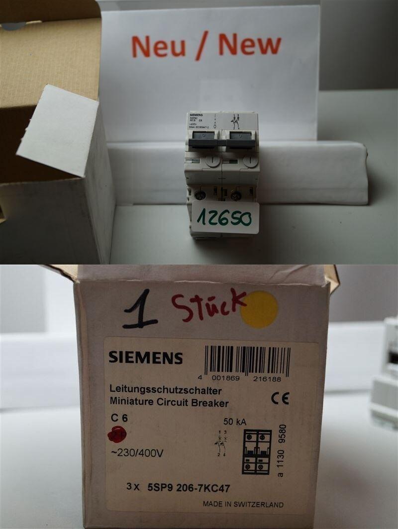 C6 5SP92 Disjoncteur 5SP9206-7KC47