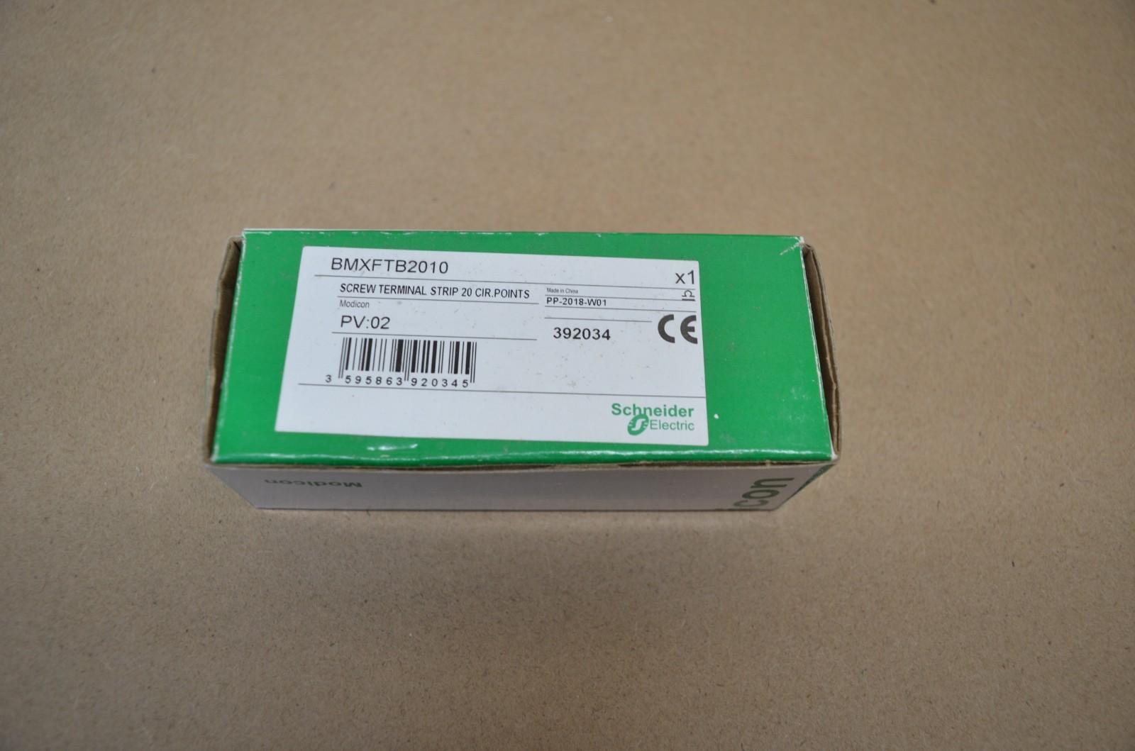 Modicon M340, removable screw clamp terminal block, 20 pins, 1 or 2 x 0.34 to 1.5 mm2