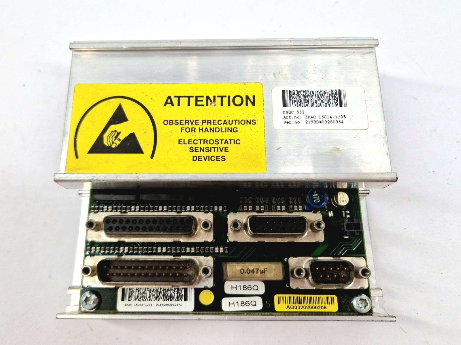 ROBOTIQUE DSQC 562 3HAC 16014-1/05