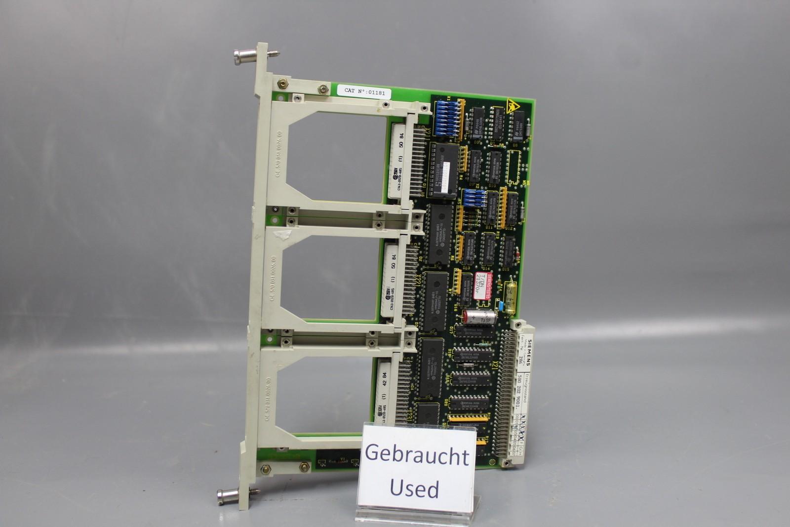Sirotec Sinumerik 6FX1120-2CA02 Module De Mémoire Version E02 D'occasion