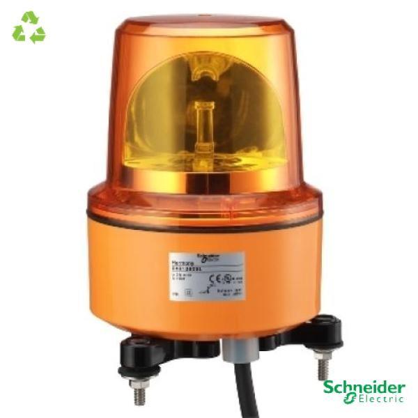 Rotating beacon, Harmony XVR, 130mm, orange, without buzzer, 230V AC