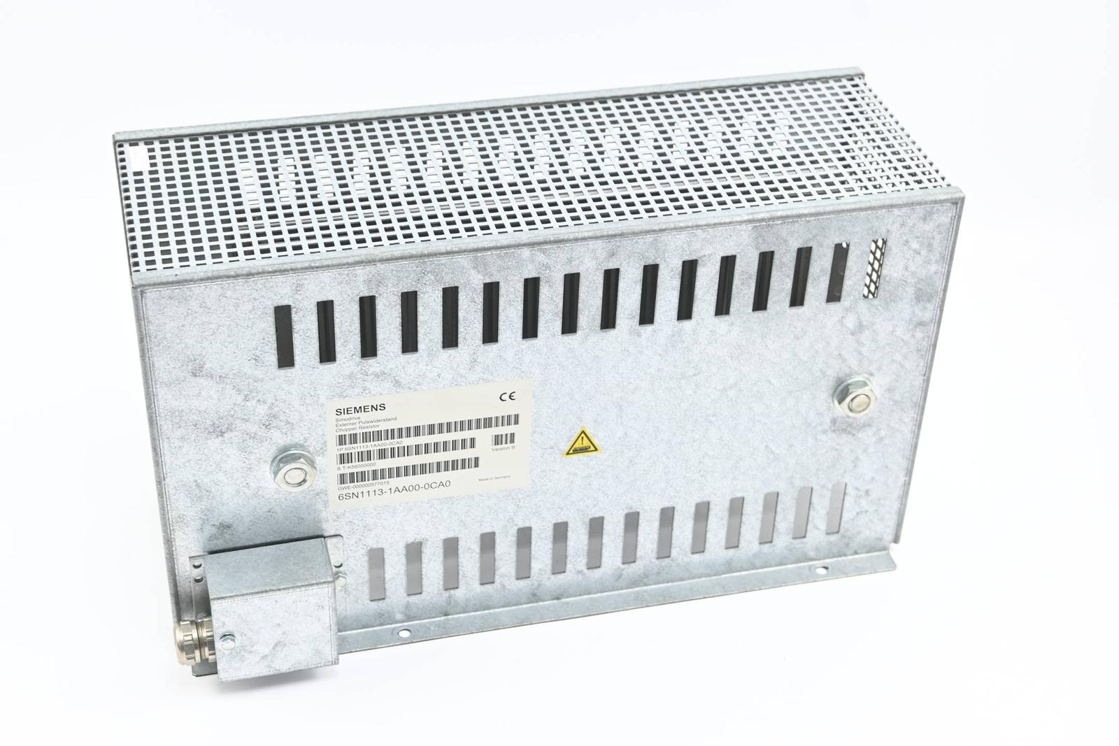 Simodrive Pulse Resistor 6SN1113-1AA00-0CA0 6SN1 113-1AA00-0CA0