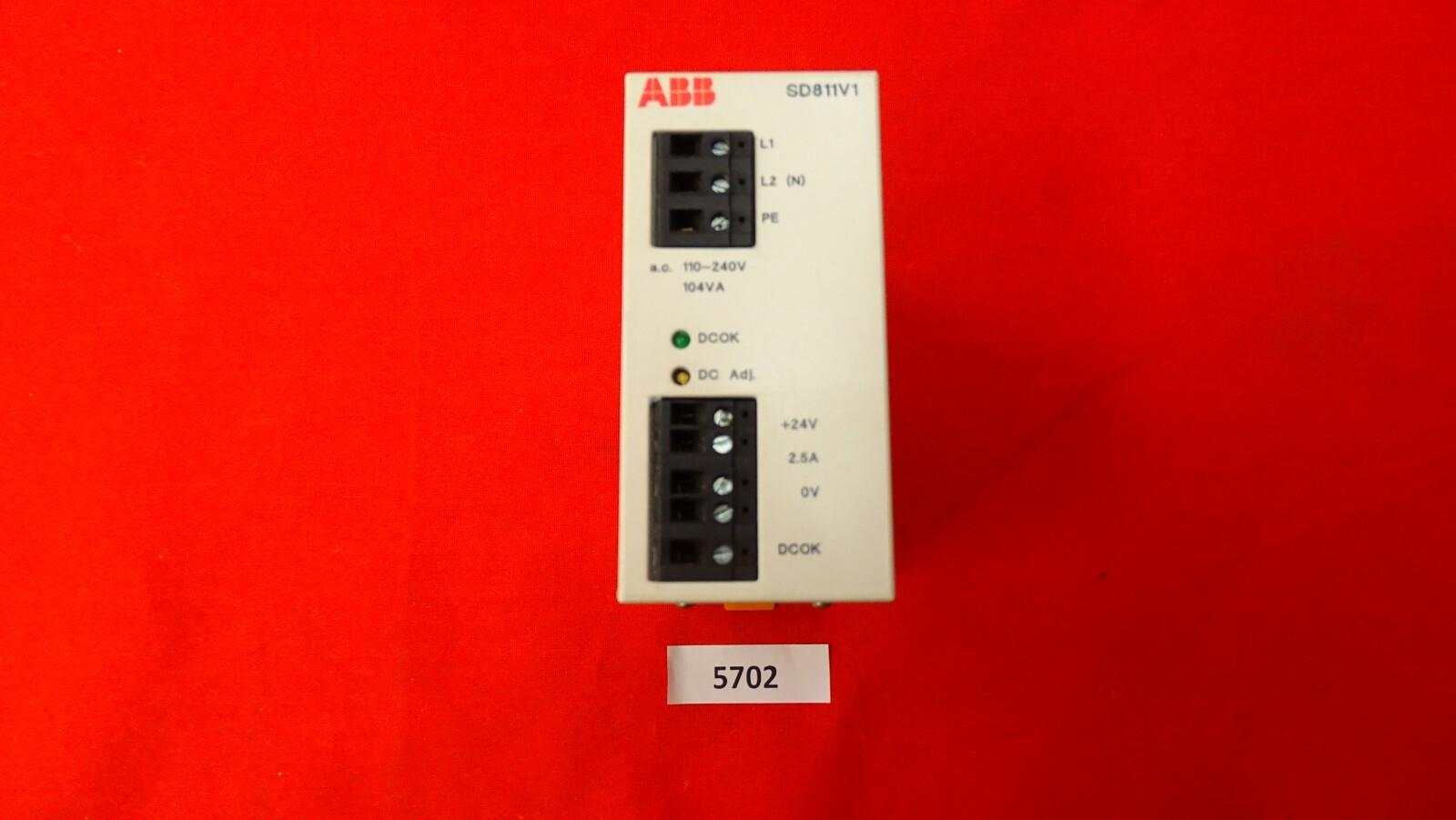 SD811V1 3BSC610044R1 Bloc Alimentation