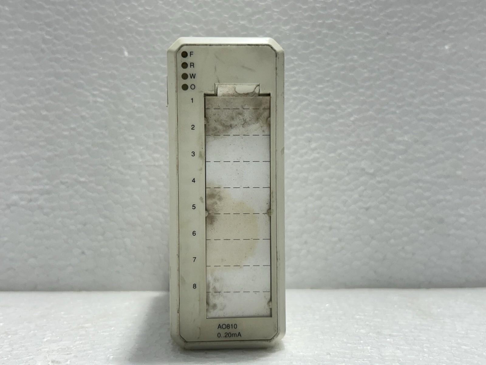3BSE008522R1 AO810 MODULE DE SORTIE ANALOGIQUE AO810 POINT 14 BITS
