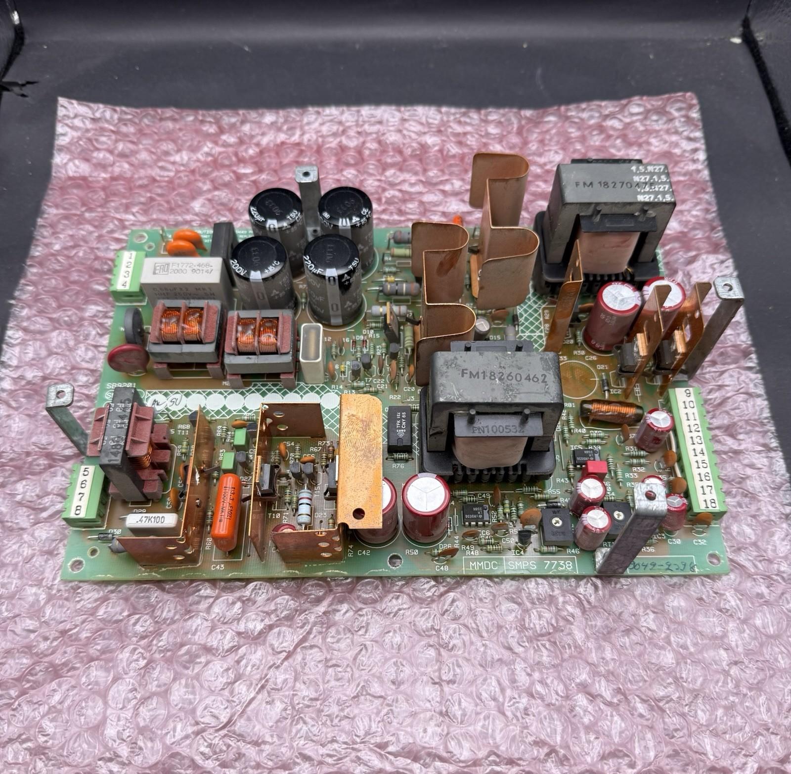 SMPS-7738/SMPS-7738-E Mmdc Alimentation Électrique Planche 110VAC Excellent