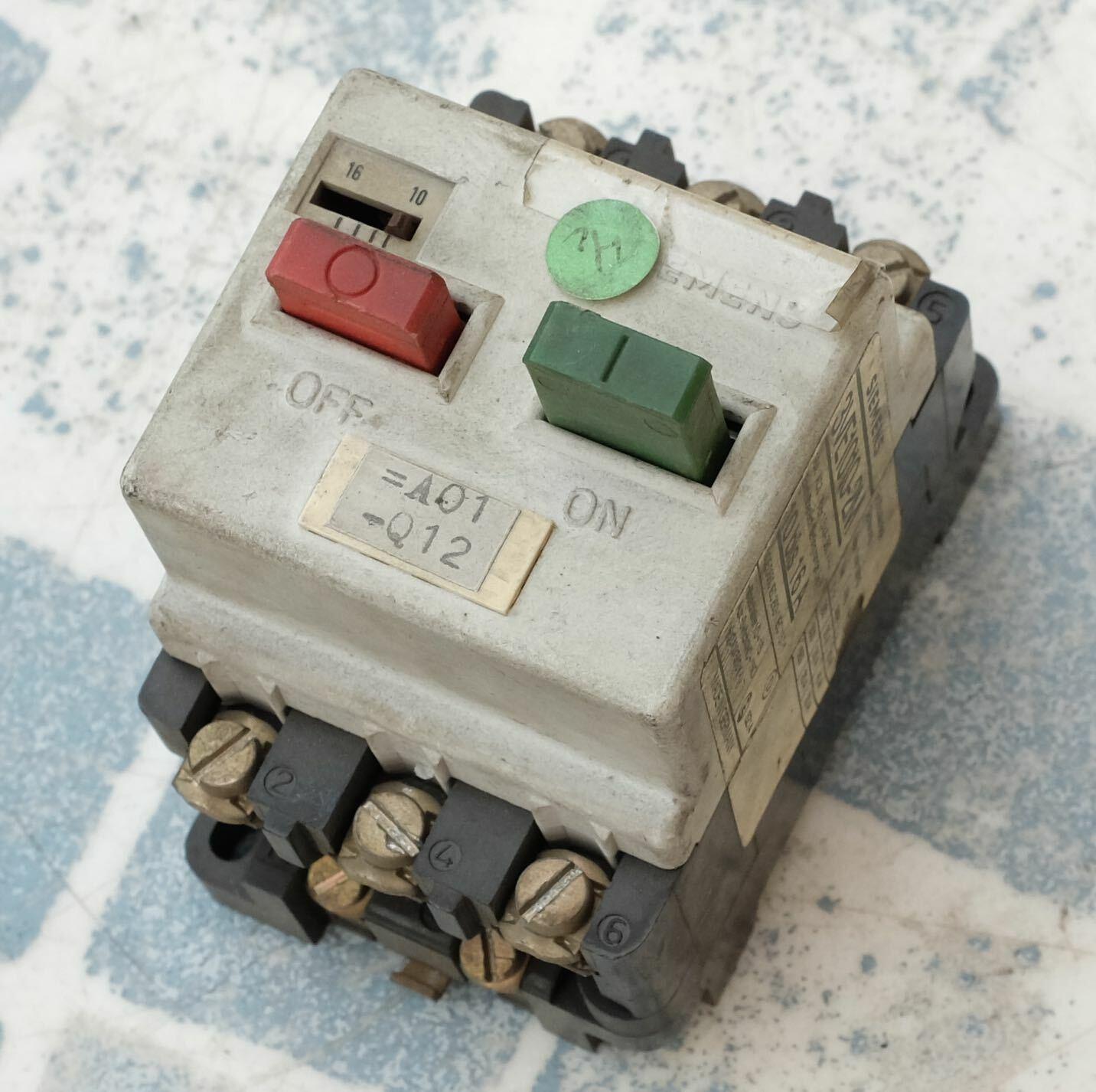 3VE1010-2M disjoncteur 10 16A