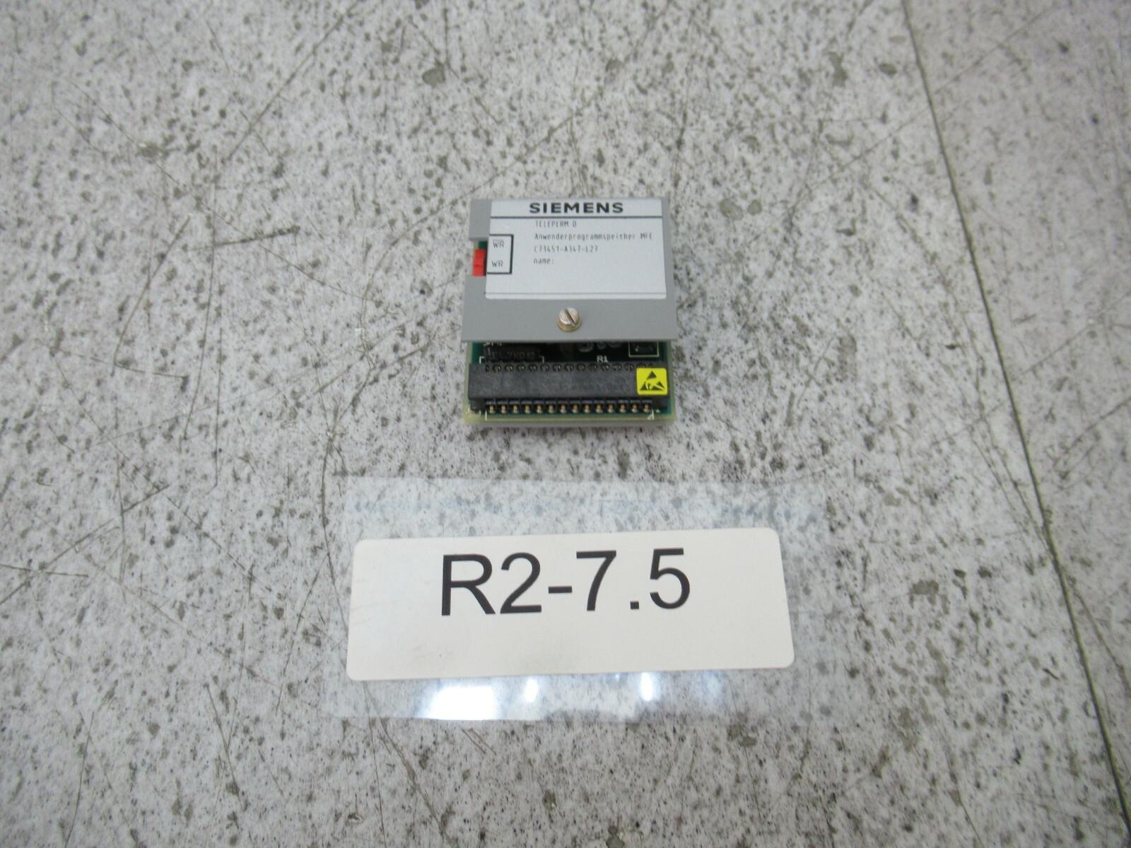 C73451-A347-L27 Anwenderprogrammspeicher Mfe
