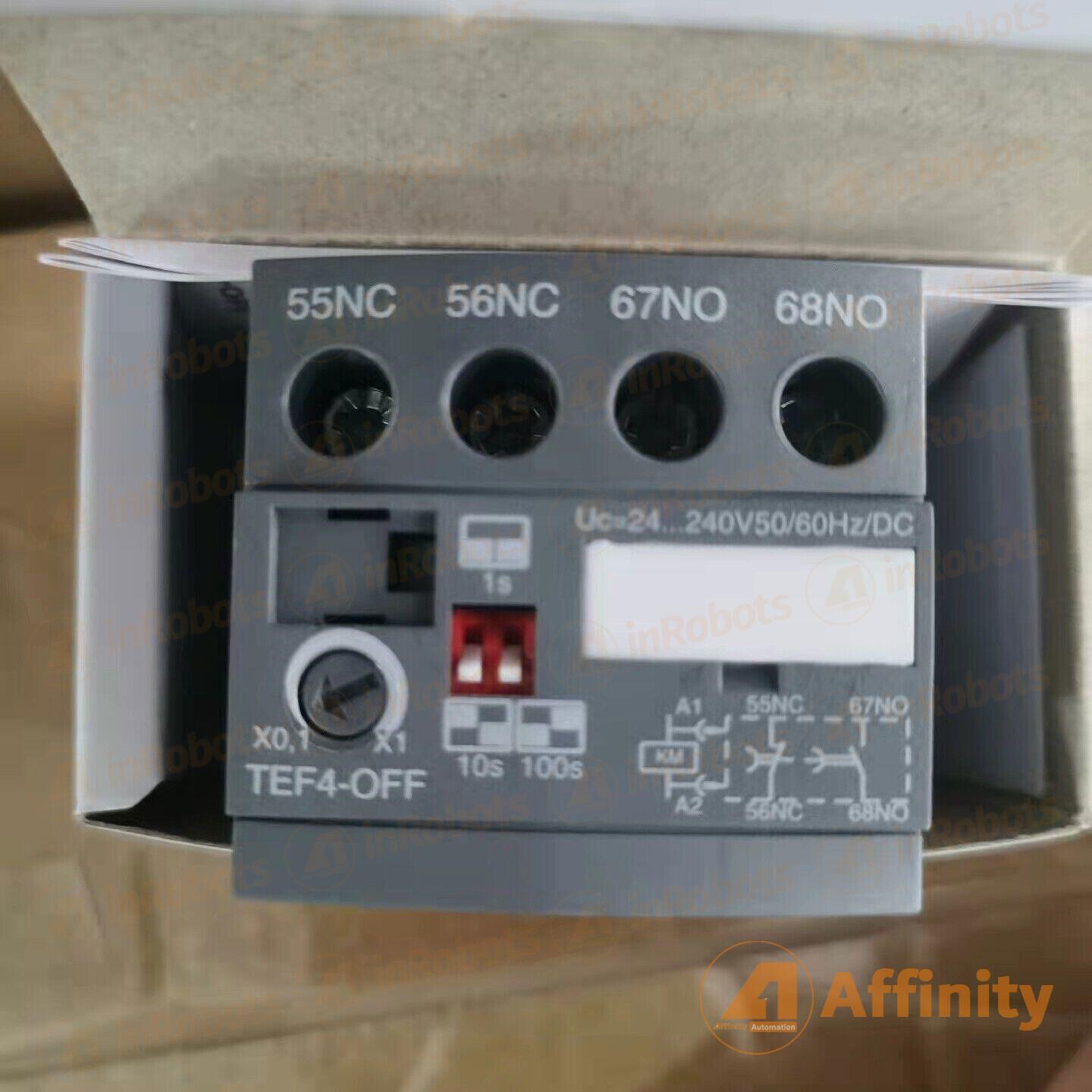 TEF4-OFF Frontal Electronic Timer