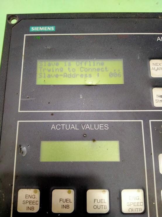 RCS OP/MAIN E10231-Y1022-A166 Kontrast Control Panel Marine DP300 DP301