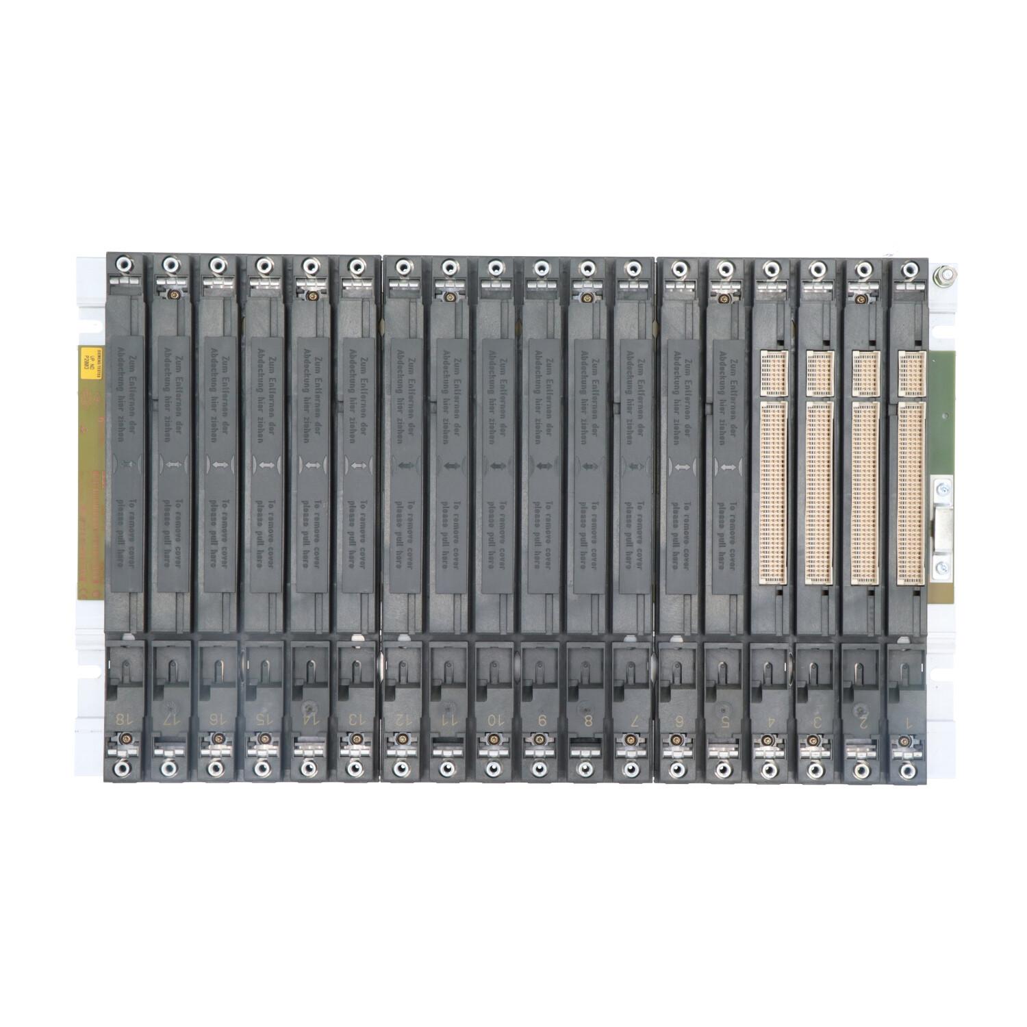 RACK UR1 18SLOT 2RED PS CENT/DIST S7400