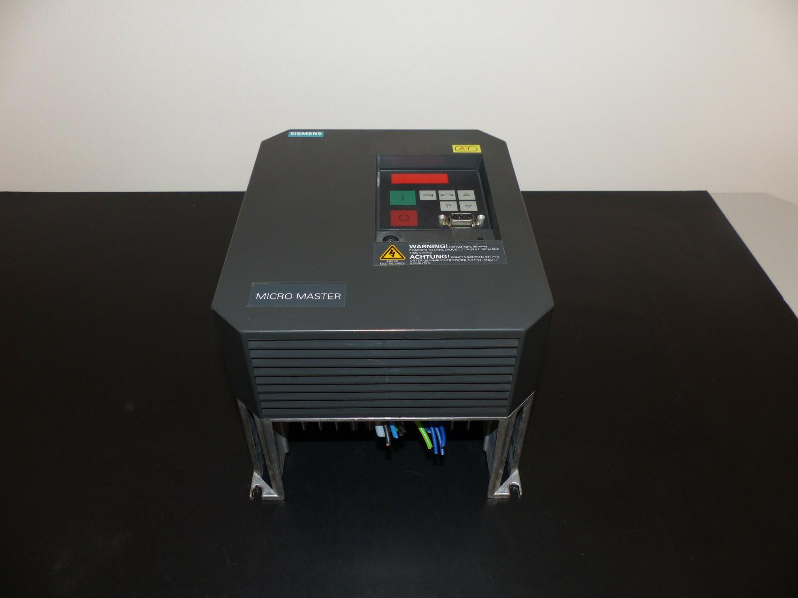 6SE3121-3CC40 SIMOVERT MICROMASTER 1/3-PH. 230V 50/60HZ,