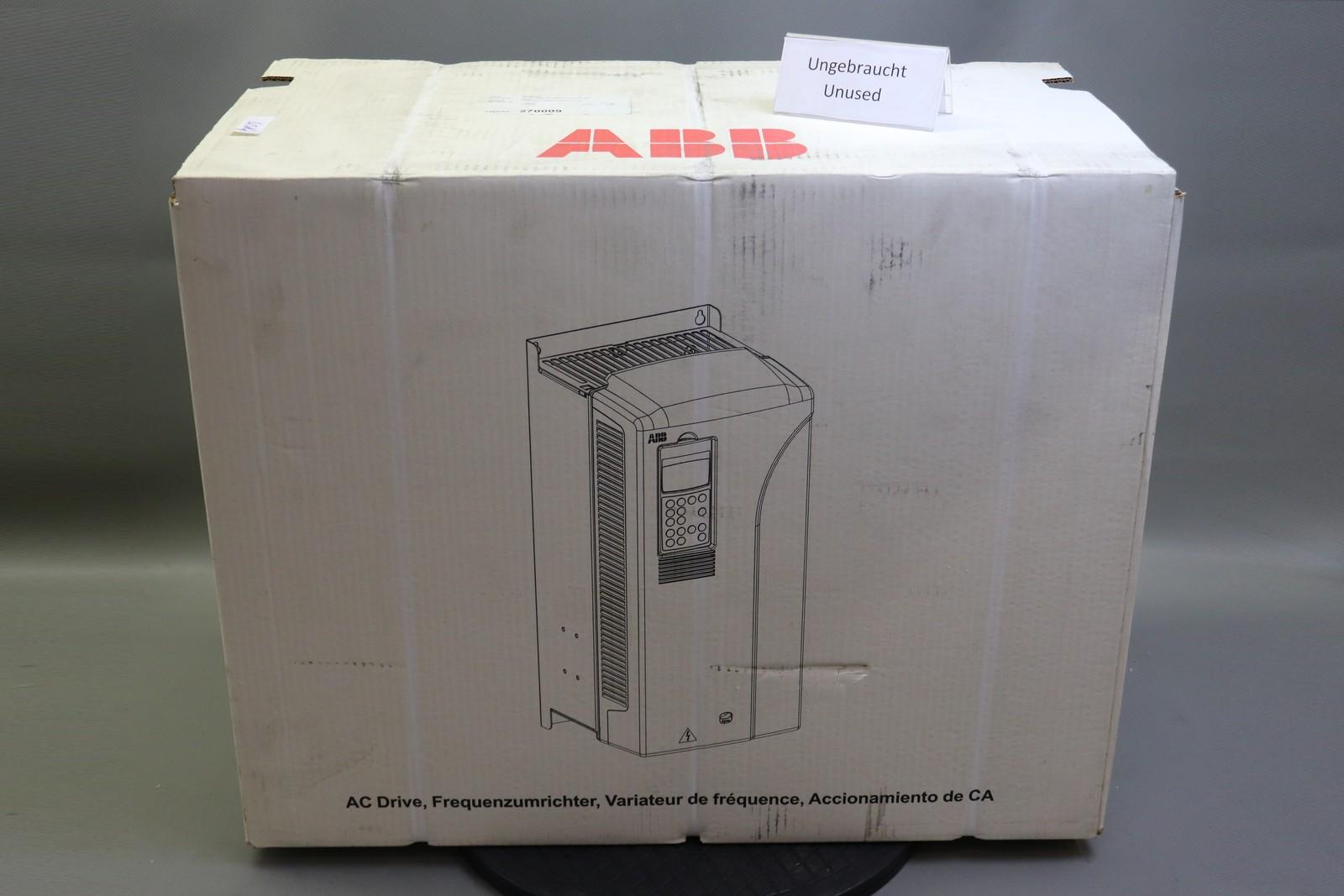 Acs800-01-0060-3+D150+E200+L503 Fréquence 103A 0-300Hz Inutilisés Ovp