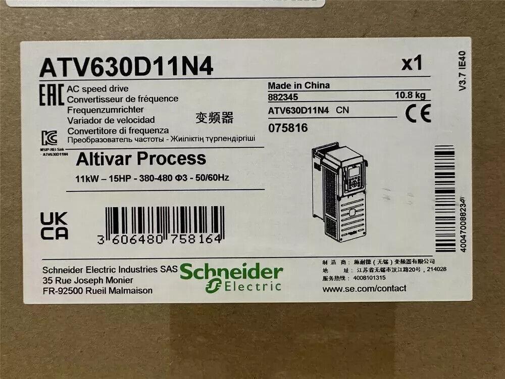 variable speed drive, Altivar Process ATV600, ATV630, 11kW, 15hp, 380 to 480V, IP21, UL type 1
