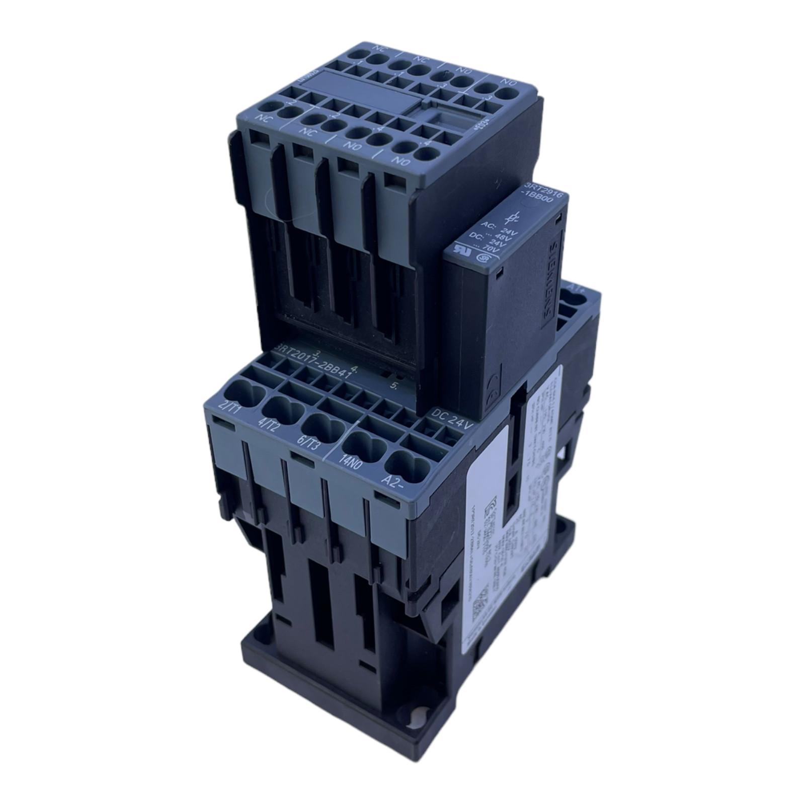 CONTACTOR S00 12A 24VDC 1NO SPRG
