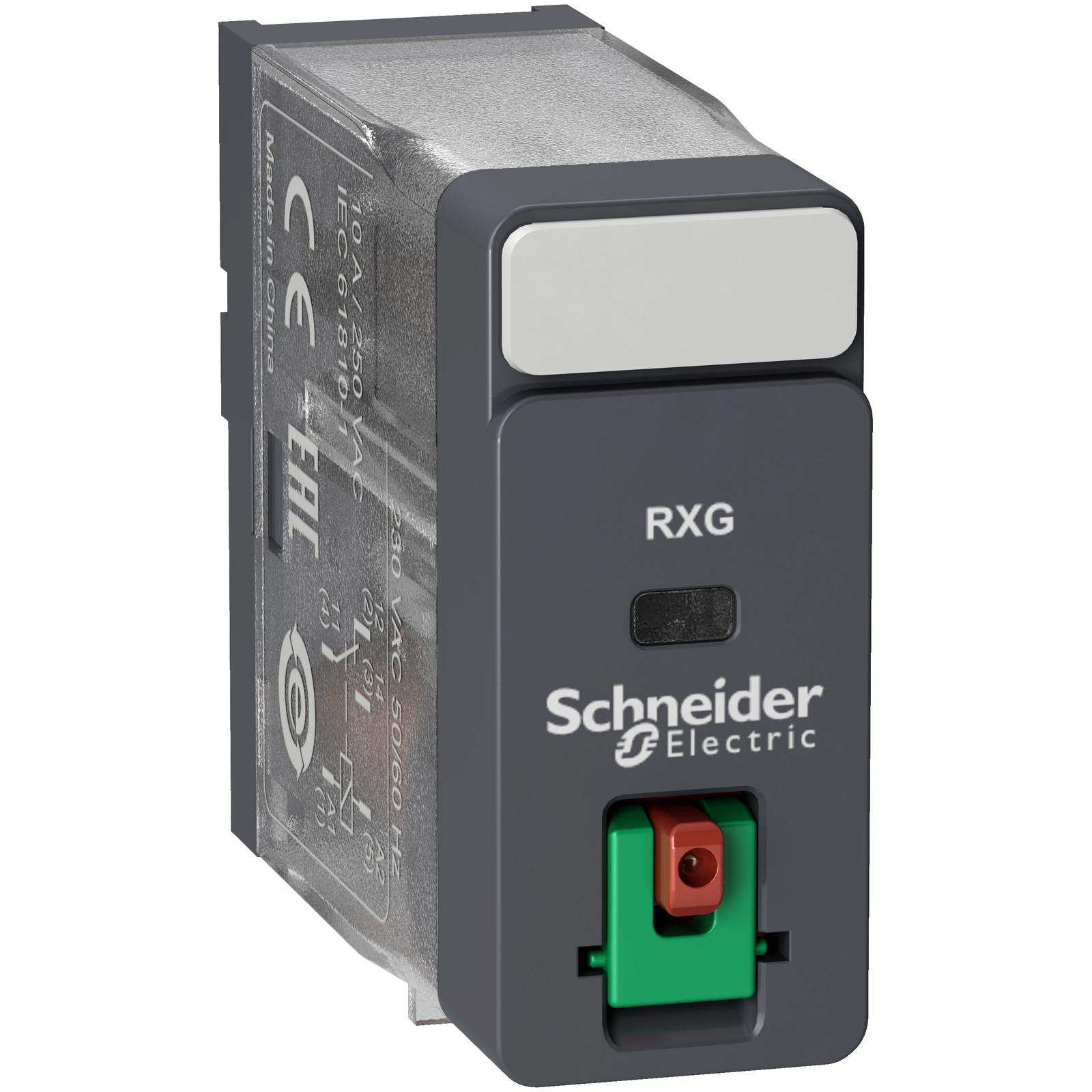 interface plug in relay, Harmony Electromechanical Relays, 10A, 1CO, lockable test but to n, 24V AC